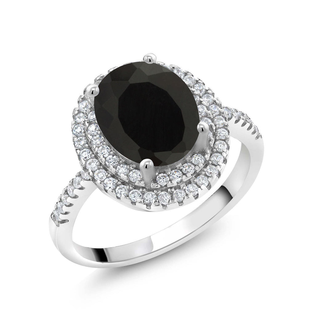 Onyx - December_7_Ring in 925 Sterling Silver