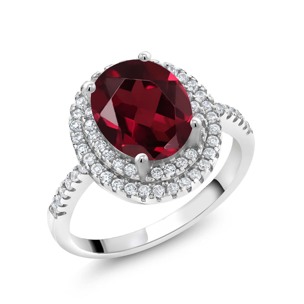 Rhodolite Garnet_8_Ring in 925 Sterling Silver