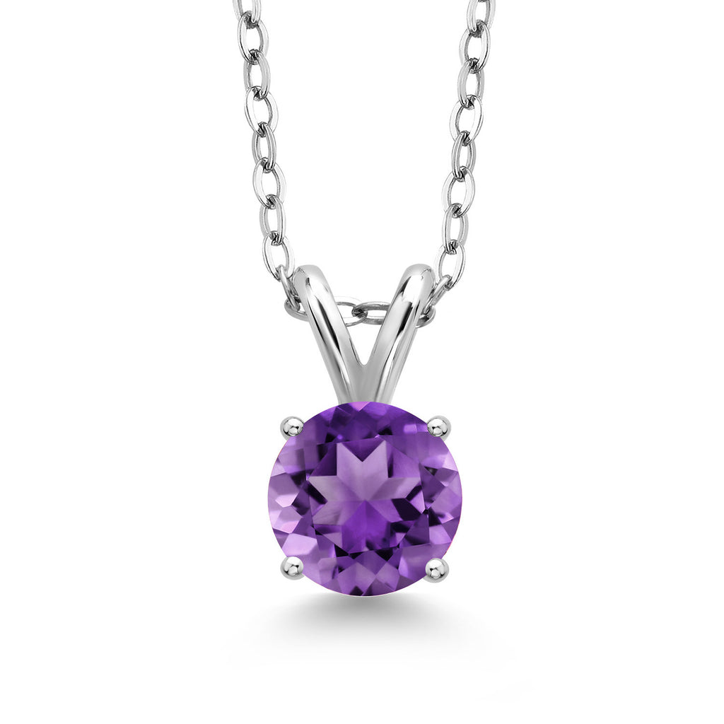 Amethyst - February_Pendant in 925 Sterling Silver