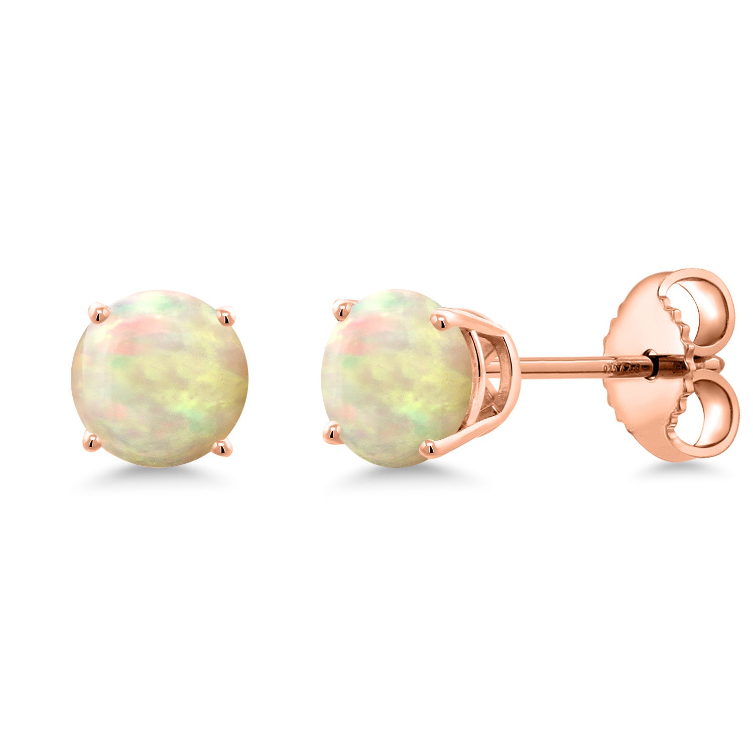 Earrings in 925 Rose Gold Plated Silver