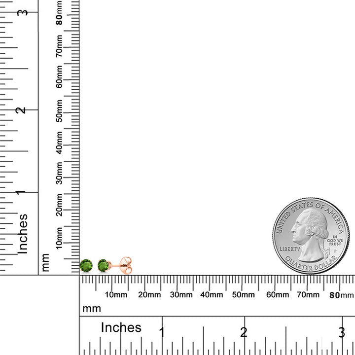 Earrings in 925 Rose Gold Plated Silver