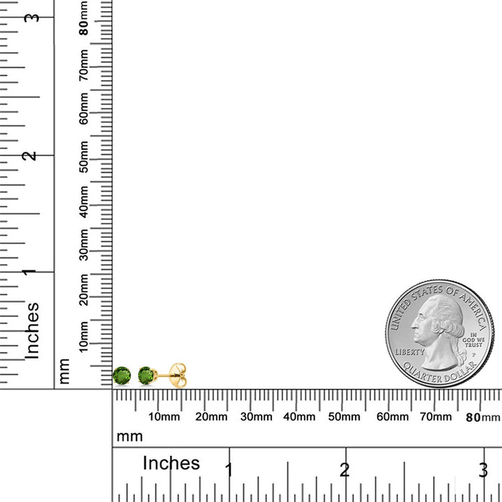 Earrings in 925 Yellow Gold Plated Silver