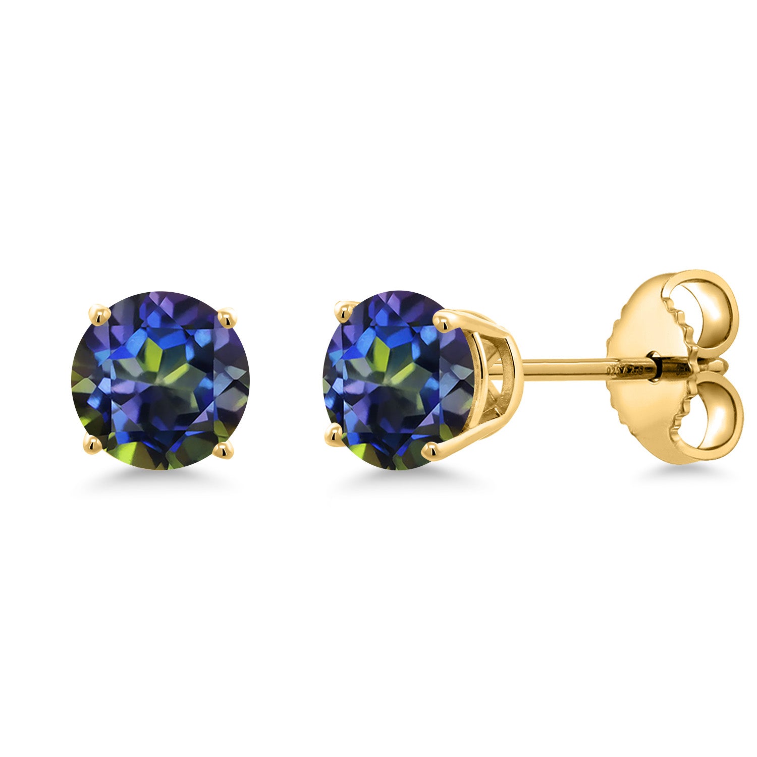 Earrings in 925 Yellow Gold Plated Silver