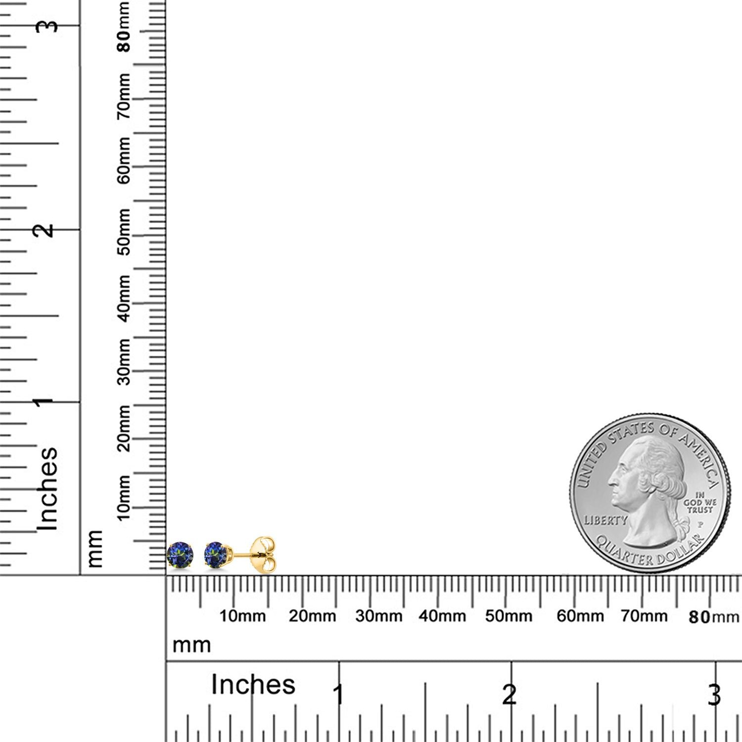 Earrings in 925 Yellow Gold Plated Silver