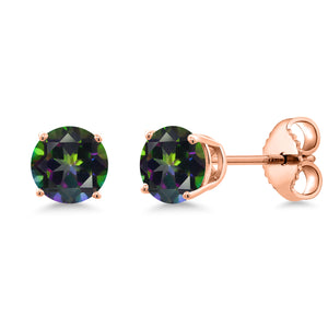 Earrings in 925 Rose Gold Plated Silver