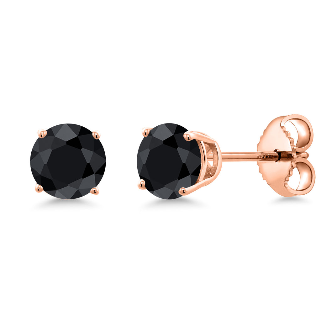 Earrings in 925 Rose Gold Plated Silver
