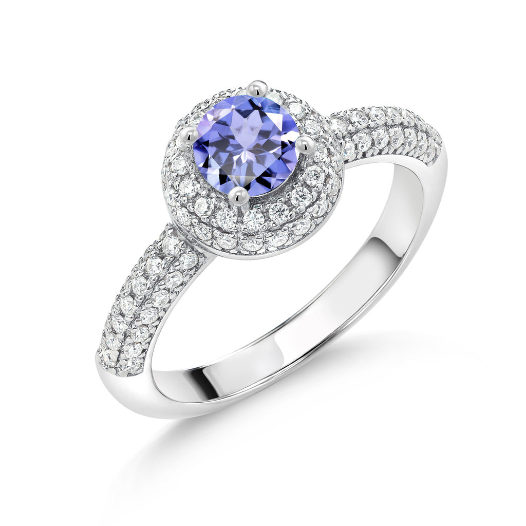 Tanzanite - December_6_Ring in 925 Sterling Silver