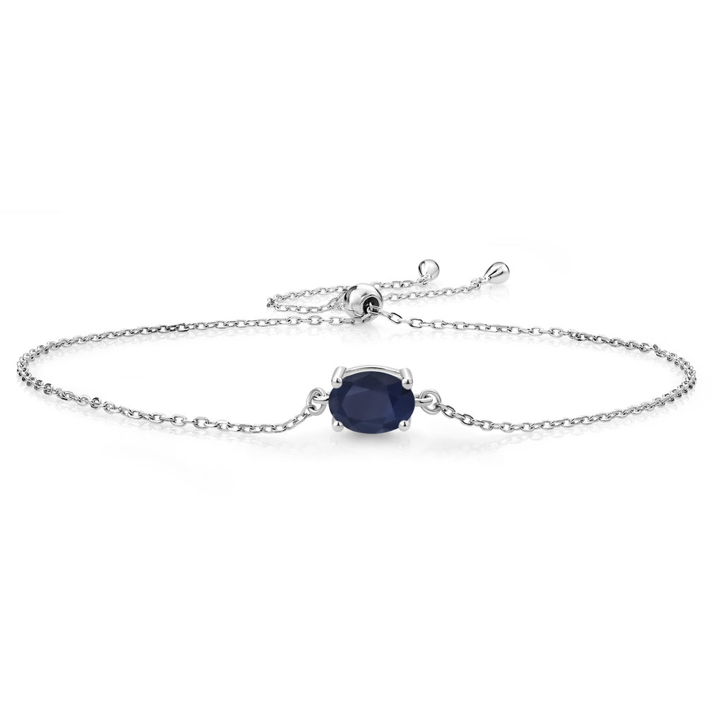 Sapphire - September_Bracelet in 925 Sterling Silver