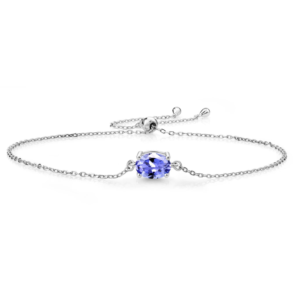 Tanzanite - December_Bracelet in 925 Sterling Silver