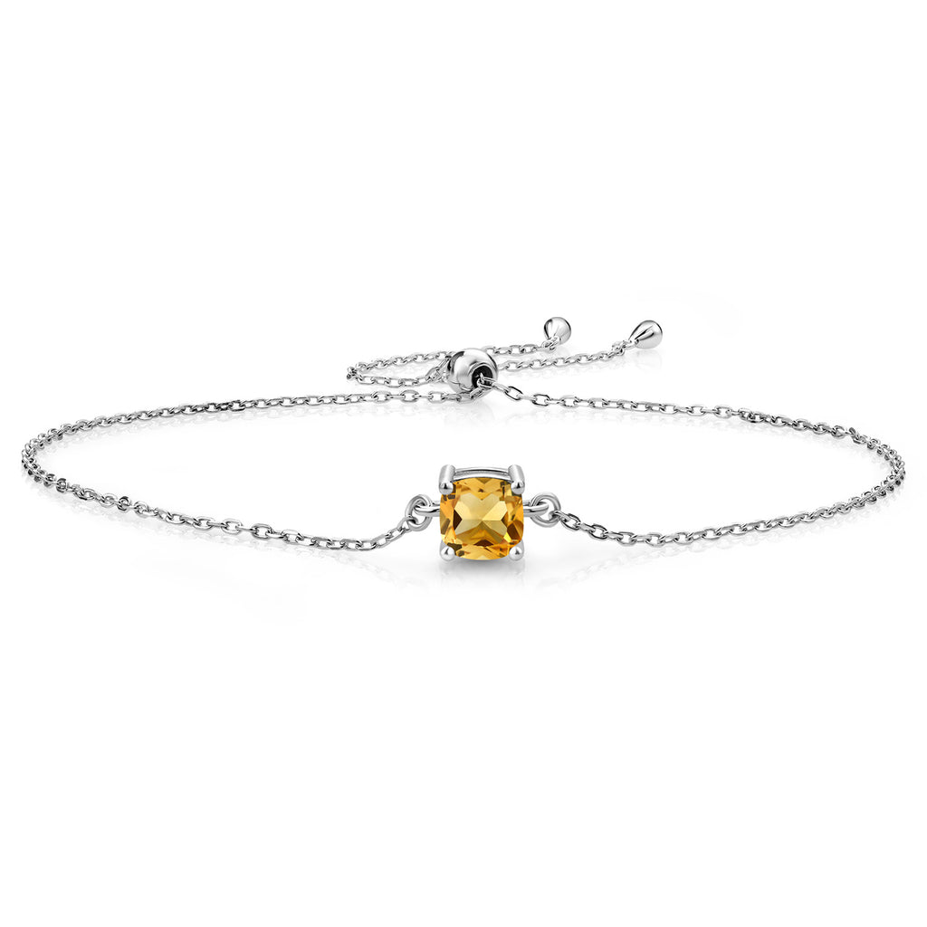 Citrine - November_Bracelet in 925 Sterling Silver