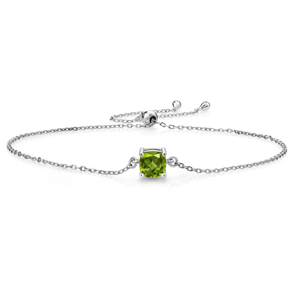 Peridot - August_Bracelet in 925 Sterling Silver