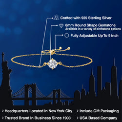 Bracelet in 925 Yellow Gold Plated Silver