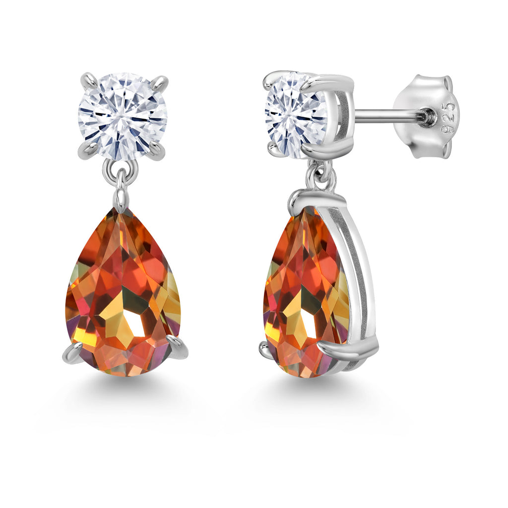 Ecstasy Mystic Topaz_Earrings in 925 Sterling Silver