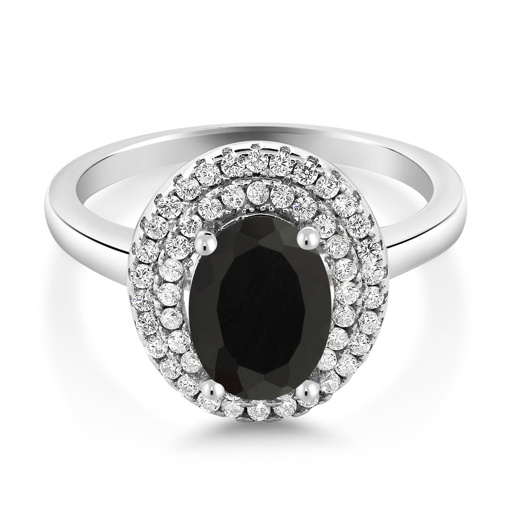 Onyx - December_5_Ring in 925 Sterling Silver