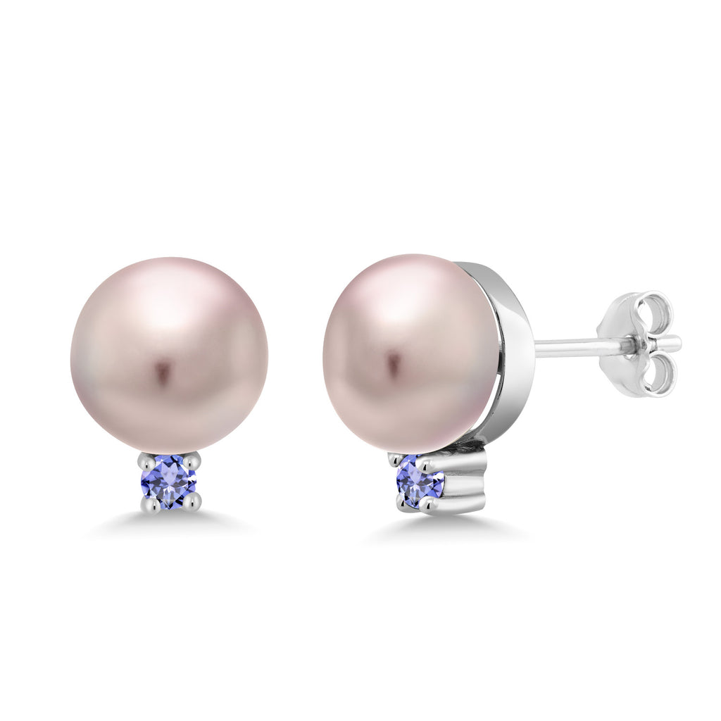 Tanzanite - December_Earrings in 925 Sterling Silver