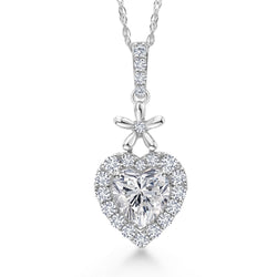 Pendant in 10K White Gold