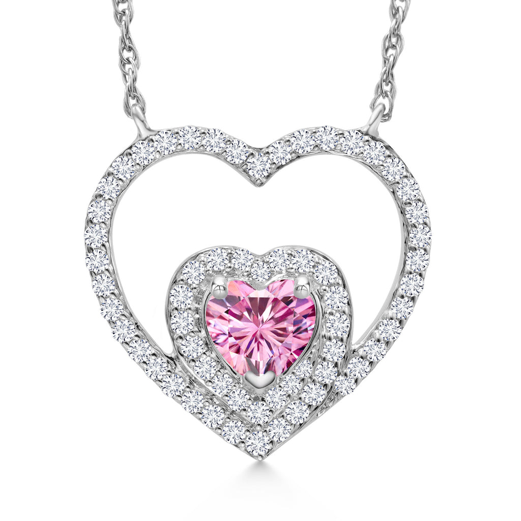 Pendant in 10K White Gold