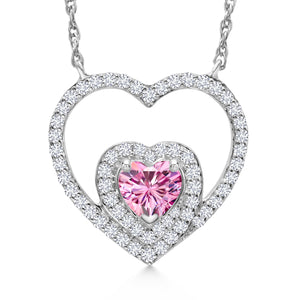 Pendant in 10K White Gold