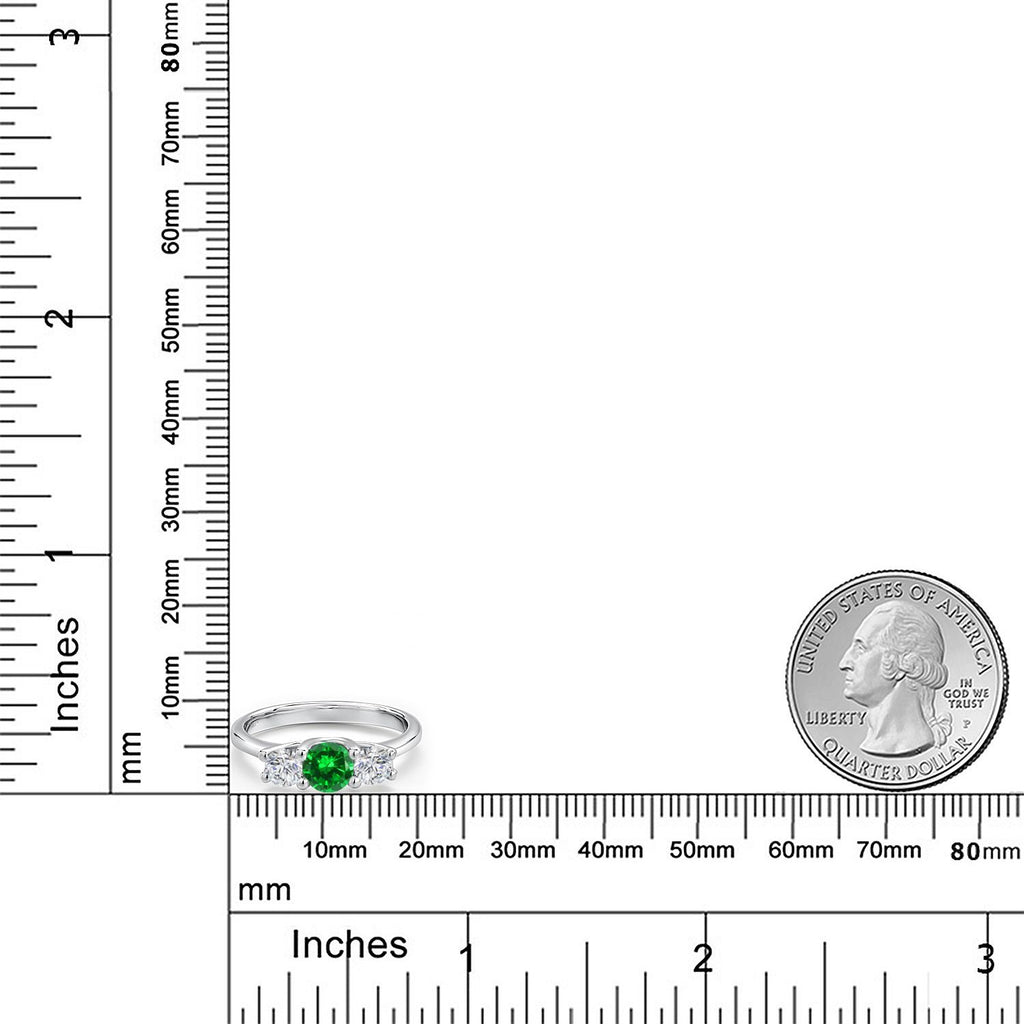 Ring in 14K White Gold