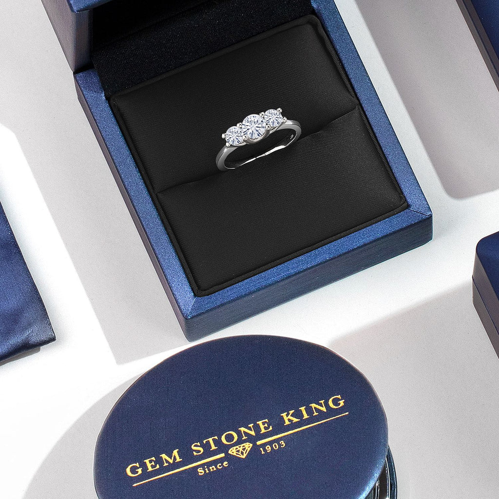 Ring in 14K White Gold