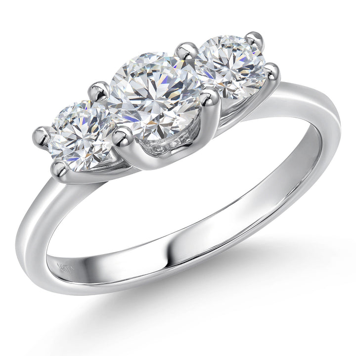 Ring in 14K White Gold
