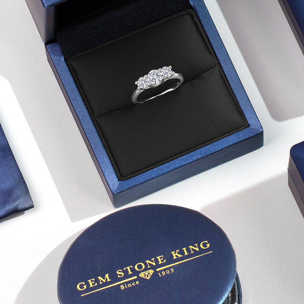 Ring in 14K White Gold