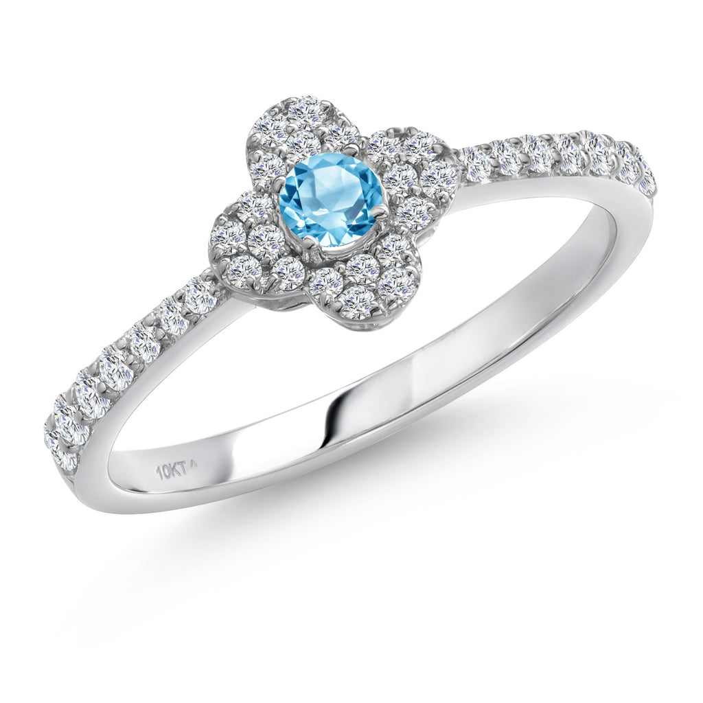Topaz - November_8_Ring in 10K White Gold
