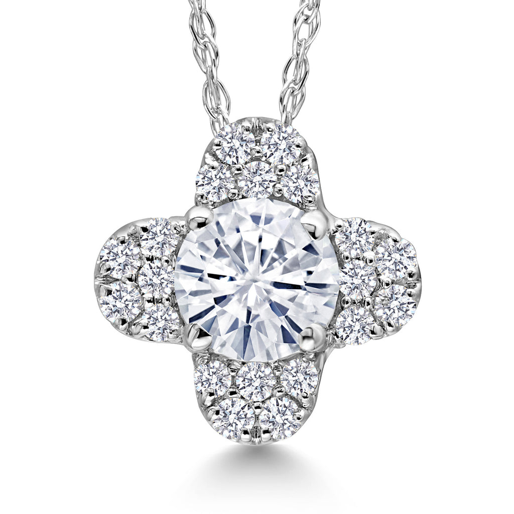 Necklace in 10K White Gold