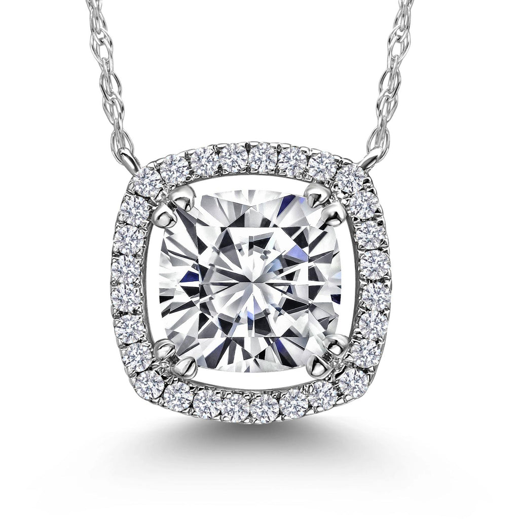 Necklace in 10K White Gold
