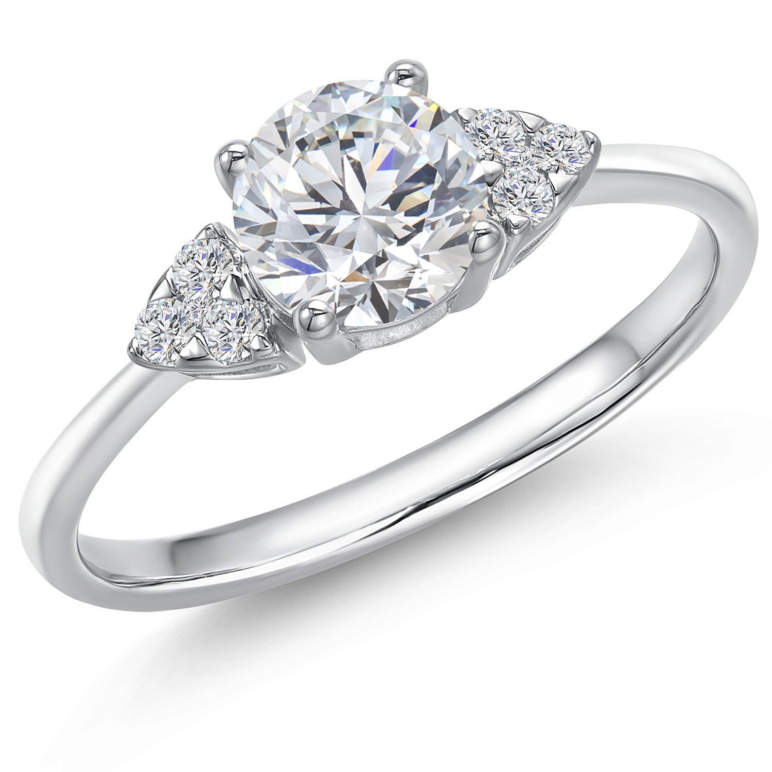 Ring in 14K White Gold