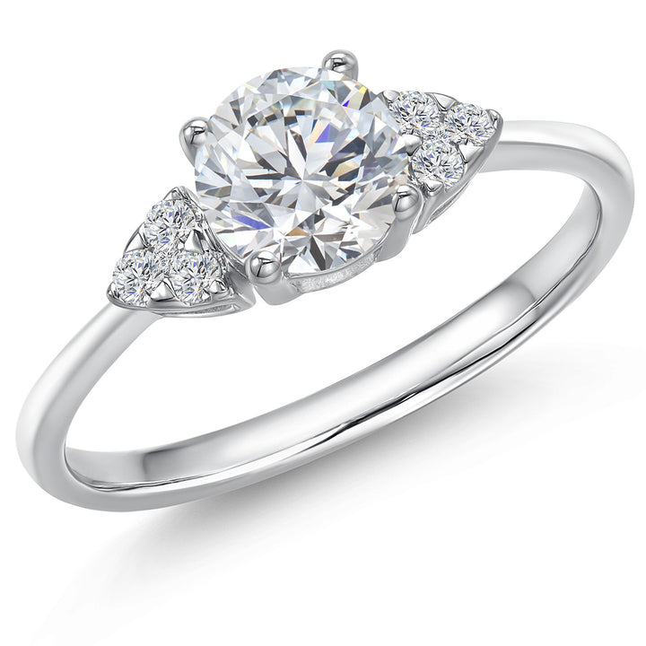 Ring in 14K White Gold