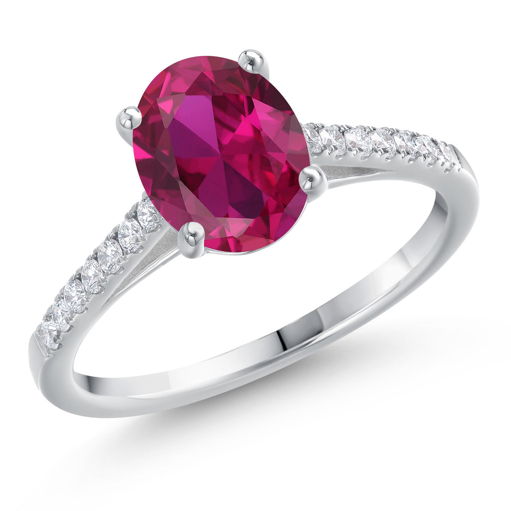 Created Ruby - July_5_Ring in 14K White Gold