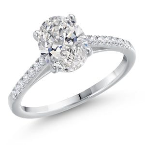 Ring in 14K White Gold