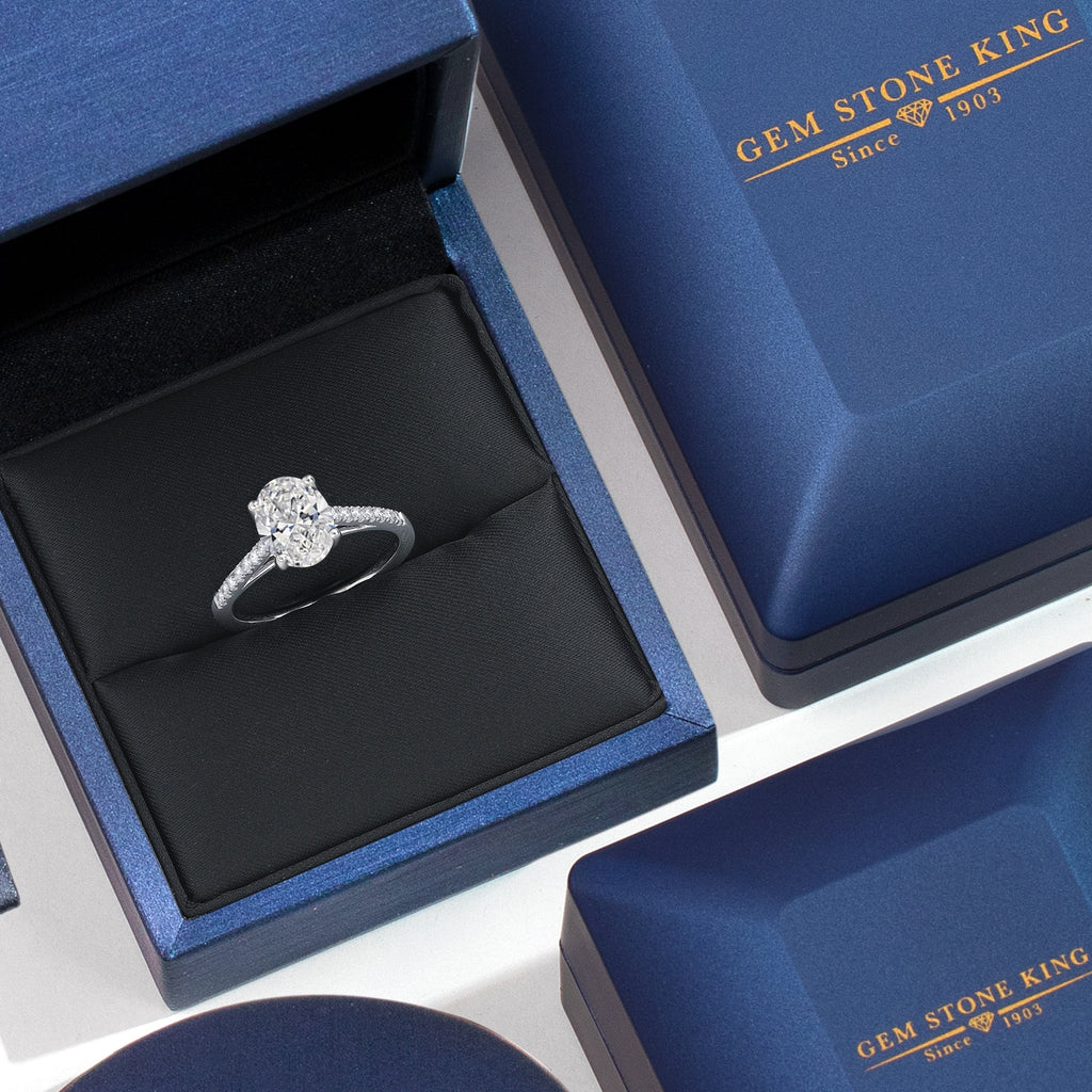 Ring in 14K White Gold