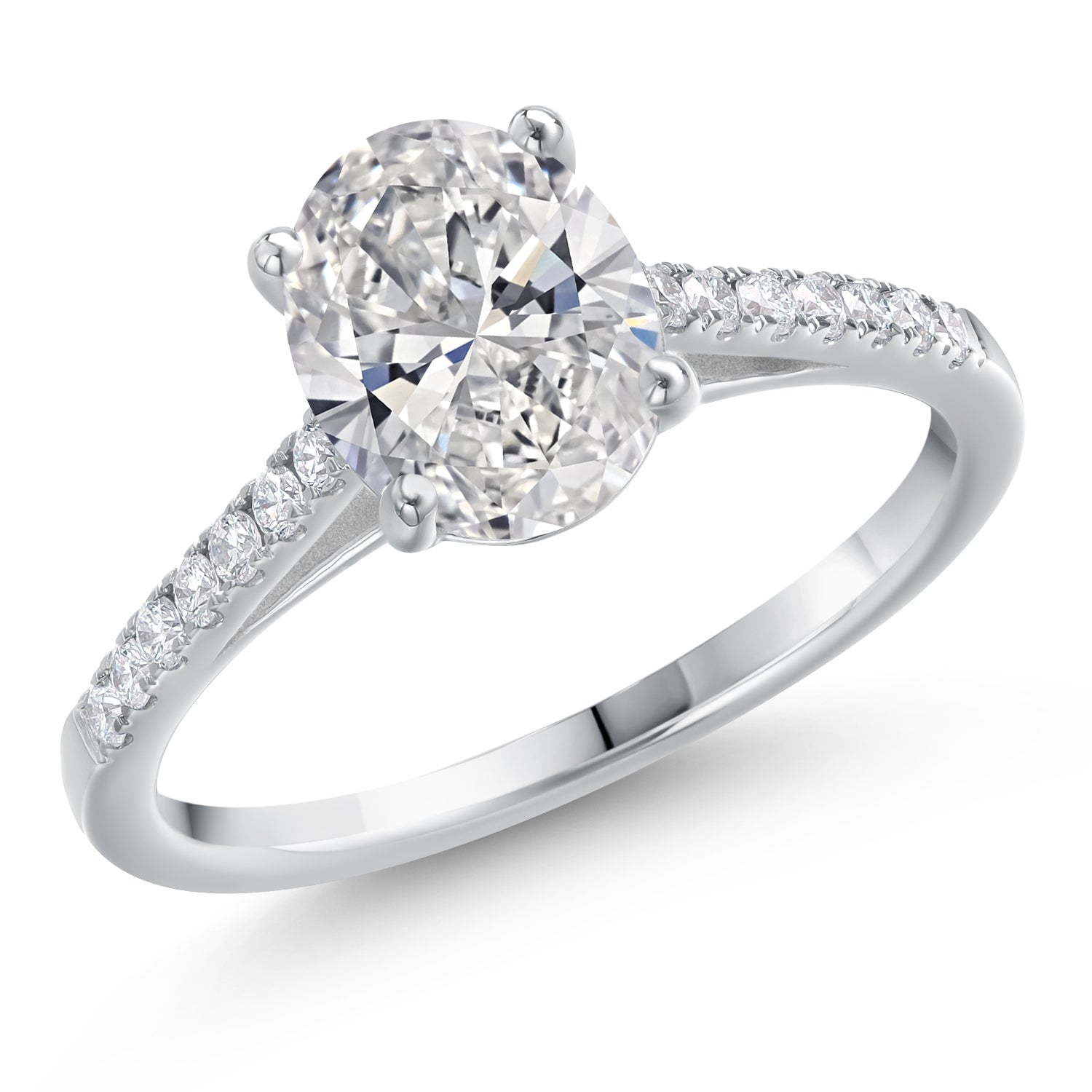 8_Ring in 14K White Gold