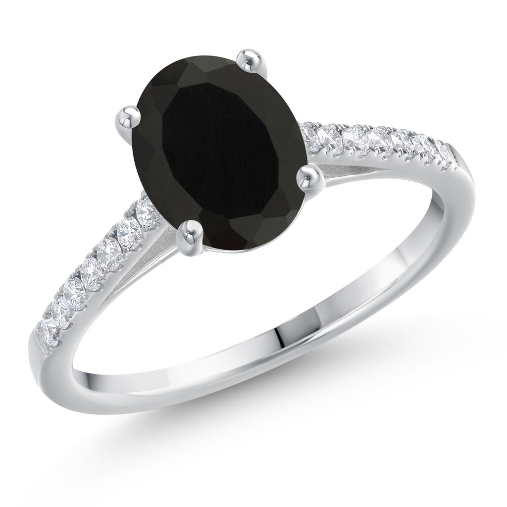 Onyx - December_6_Ring in 14K White Gold