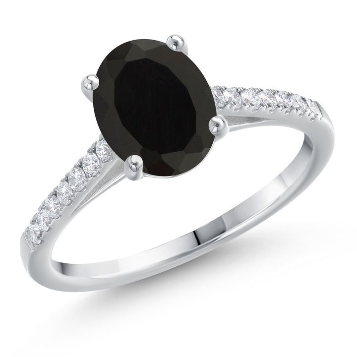 Onyx - December_5_Ring in 14K White Gold