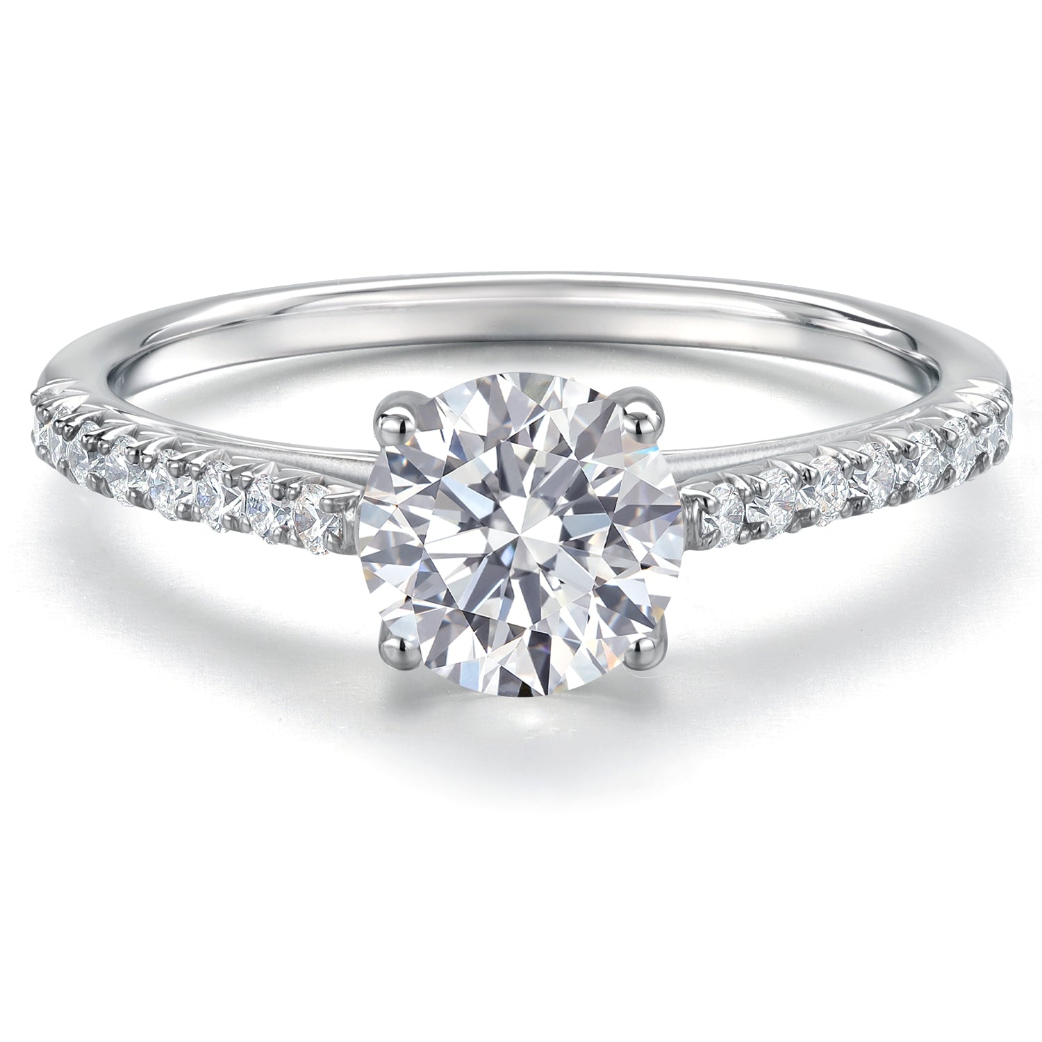 Center 1ct_8_Ring in 14K White Gold