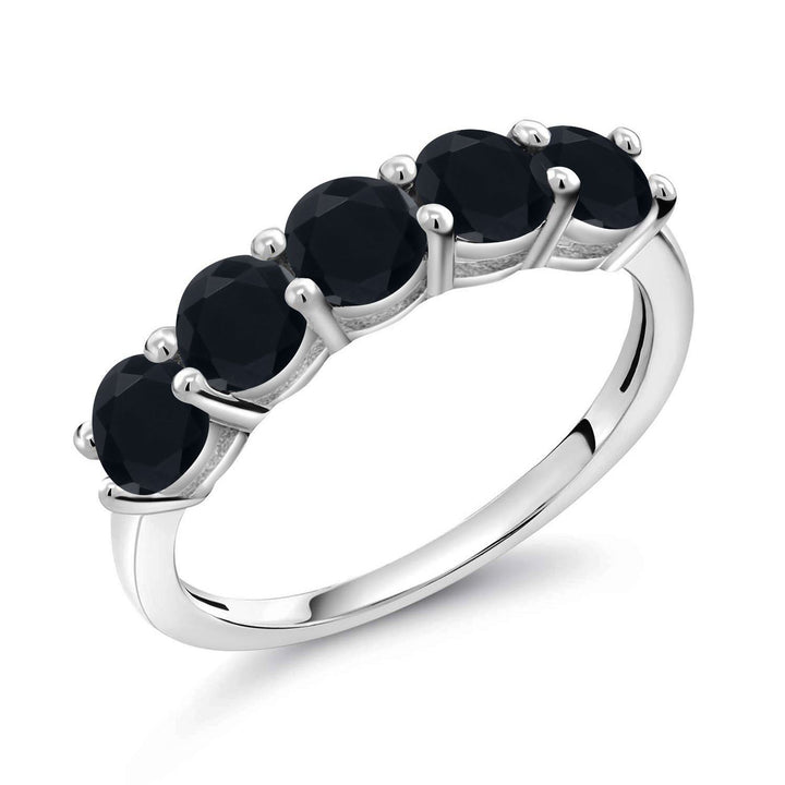 Onyx - December_5_Ring in 925 Sterling Silver