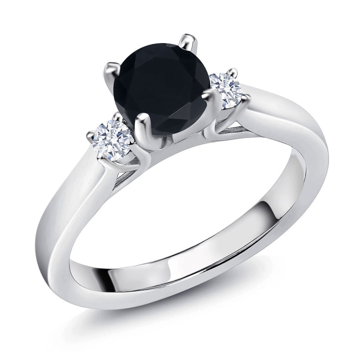 Onyx - December_5_Ring in 925 Sterling Silver