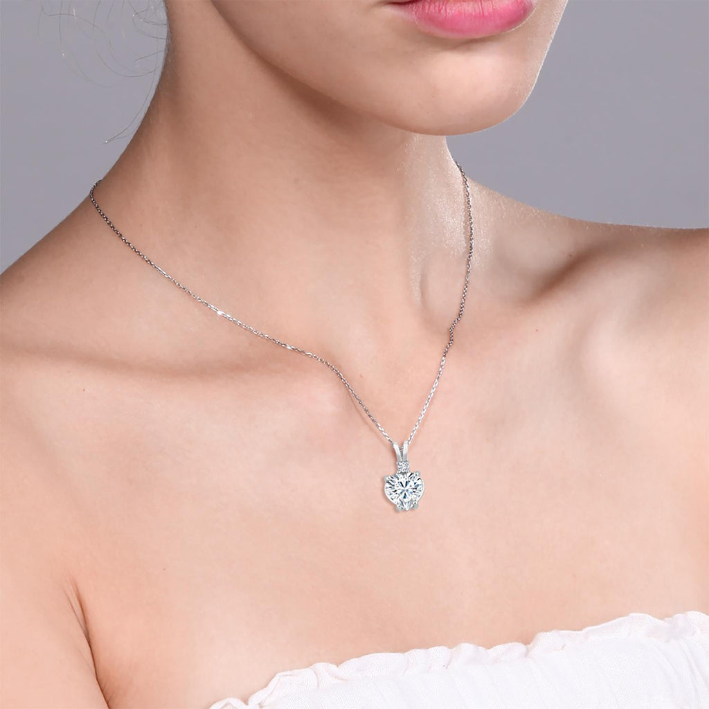 Pendant in 14K White Gold