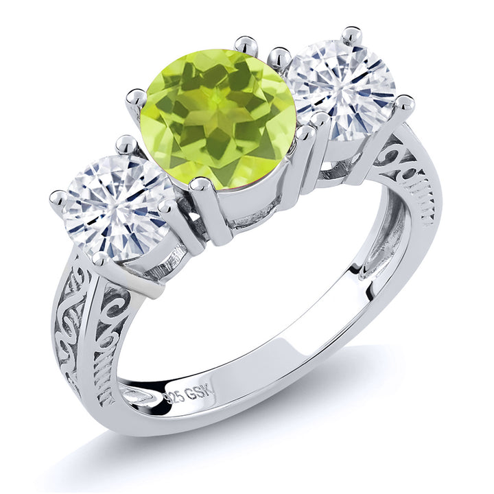 Lemon Quartz_5_Ring in 925 Sterling Silver