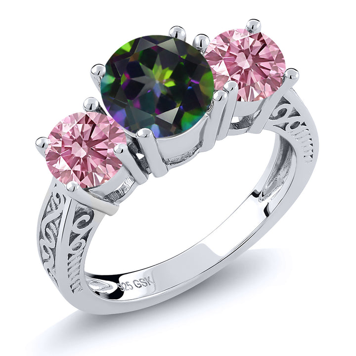 Green Mystic Topaz_5_Ring in 925 Sterling Silver