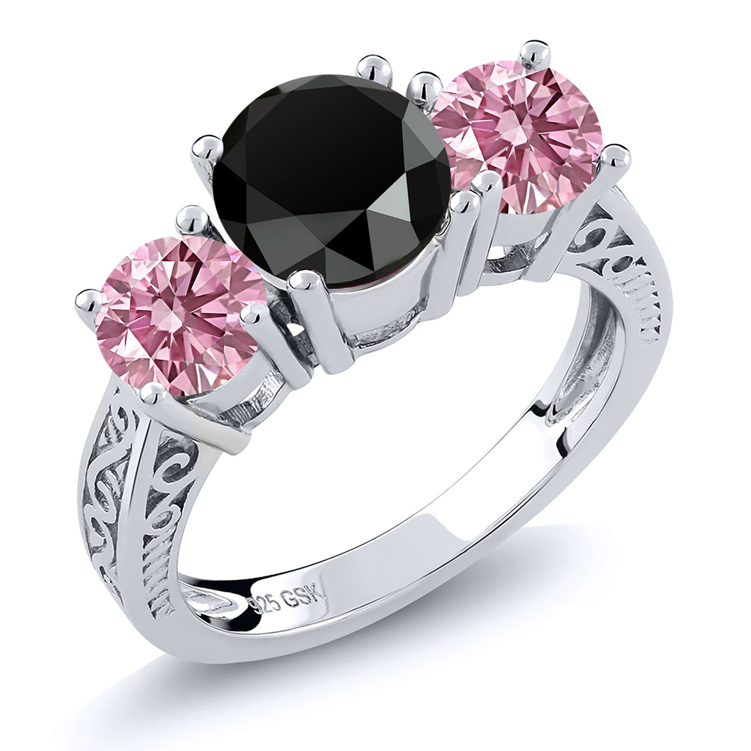 Onyx - December_7_Ring in 925 Sterling Silver