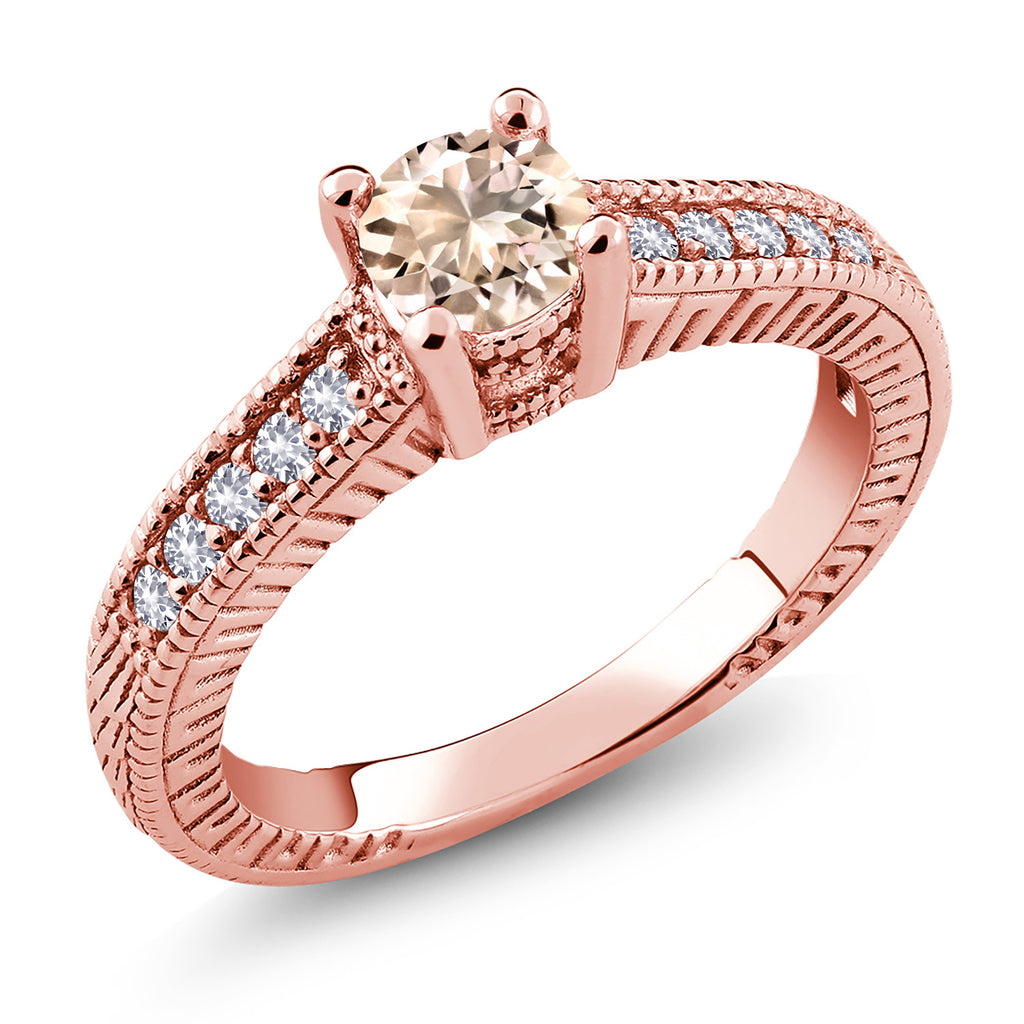 Ring in 925 Rose Gold Plated Silver