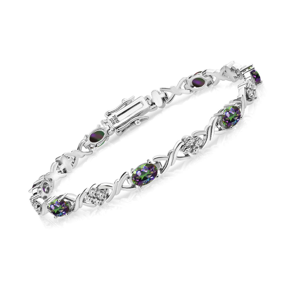 Green Mystic Topaz_Bracelet in 925 Sterling Silver