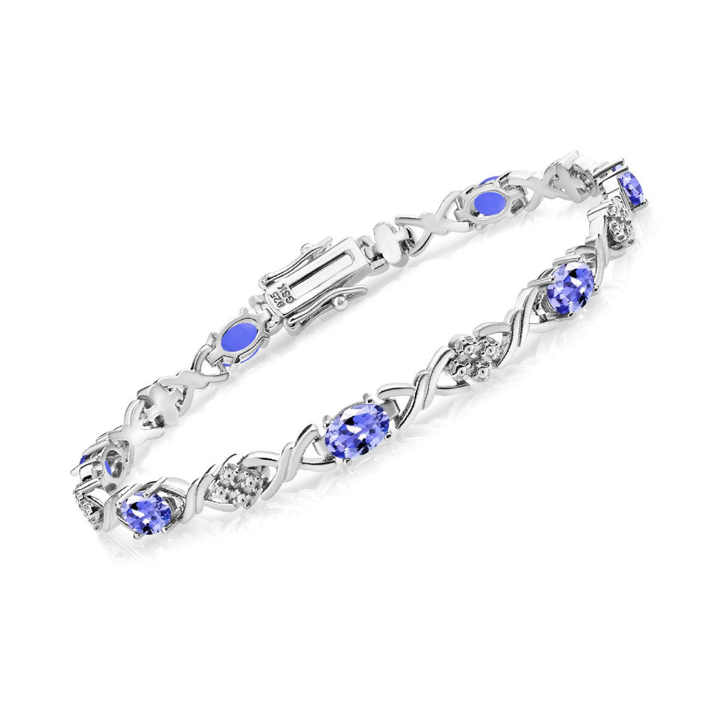 Tanzanite - December_Bracelet in 925 Sterling Silver