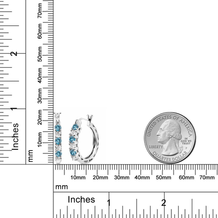 Earrings in 925 Sterling Silver