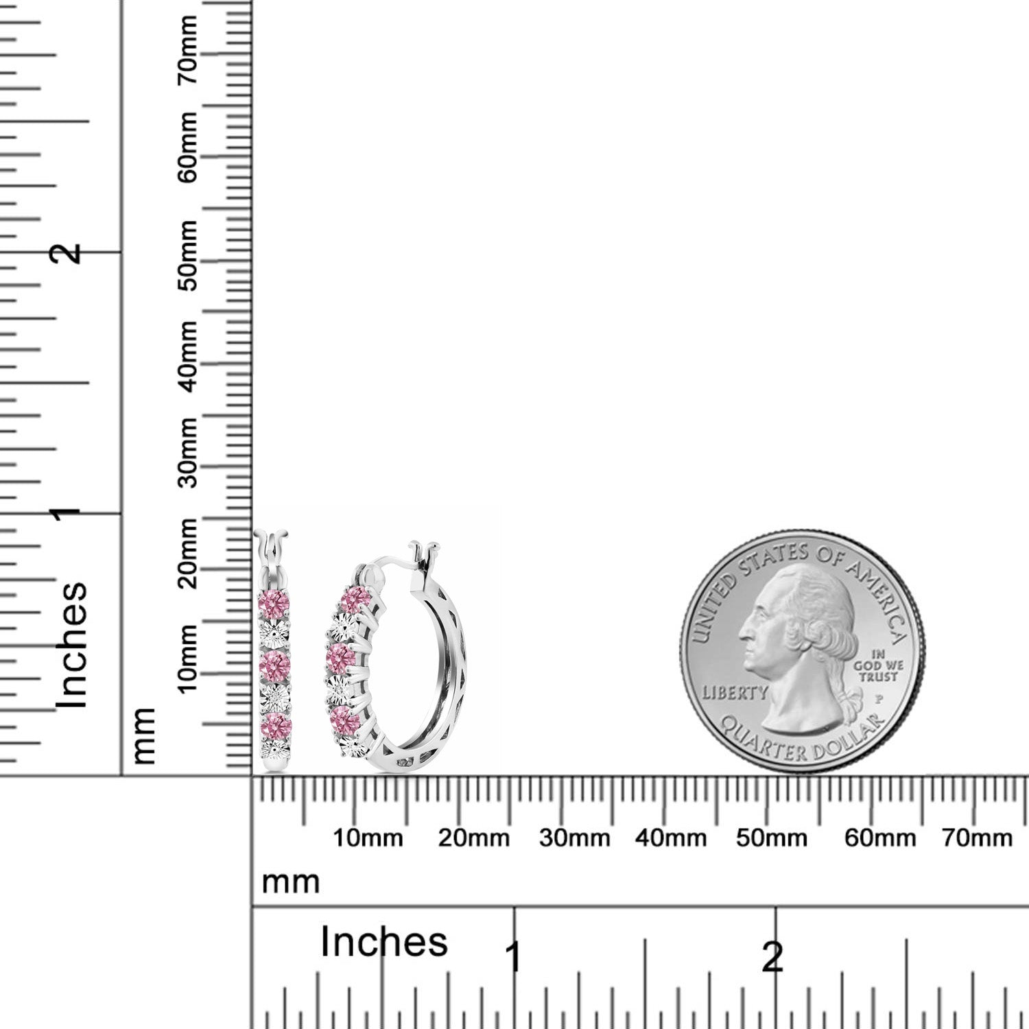 Earrings in 925 Sterling Silver