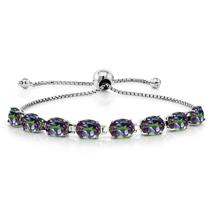 Green Mystic Topaz_Bracelet in 925 Sterling Silver